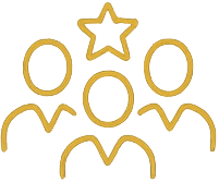 Collaborative partnership icon